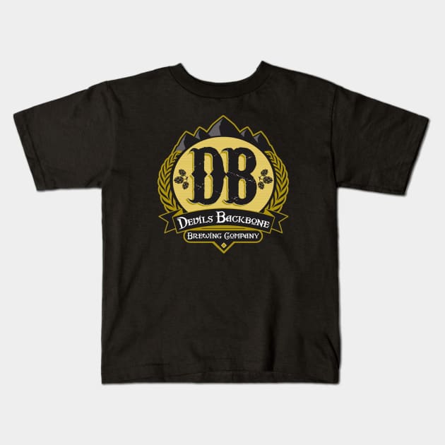 devils backbone Kids T-Shirt by nitnotnet